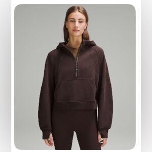 SOLD Scuba half-zip hoodie